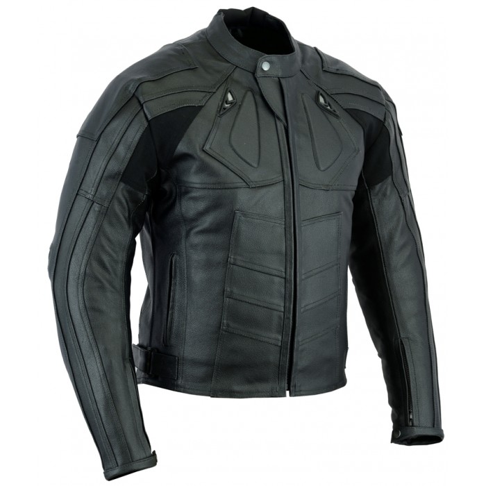 BLACK 410 LEATHER JACKET